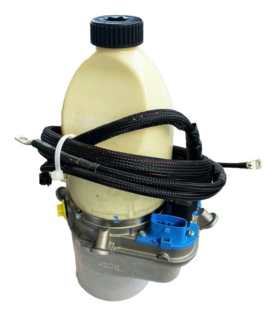 Remanufactured electro-hydraulic steering pump